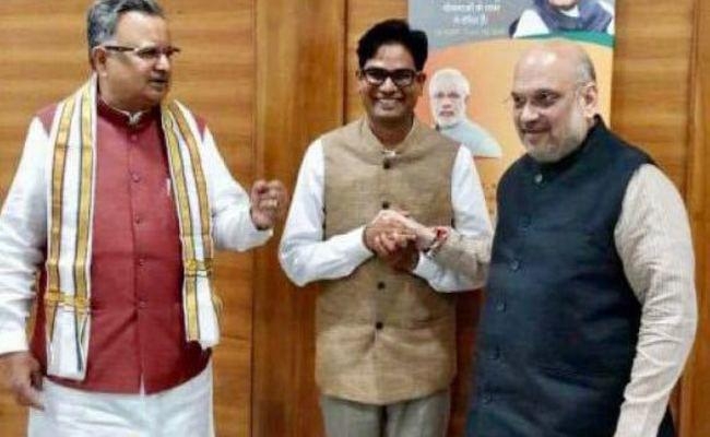 छत्तीसगढ़ : कलेक्टर पद से इस्तीफा ेनेवाले ओपी चौधरी भाजपा में शामिल