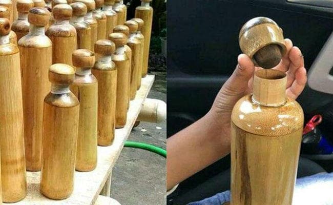 अब प्लास्टिक नहीं बांस की बोतल में पीएं पानी, गडकरी ने किया लॉन्च, जानिए कीमत और खासियत