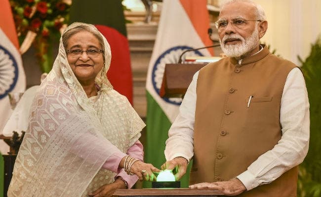 भारत-बांग्लादेश के बीच हुए सात समझौते, हसीना ने उठाया एनआरसी का मुद्दा
