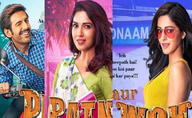 ‘पति-पत्नी और वो’ का फर्स्ट लुक आउट, कार्तिक आर्यन संग एक्ट्रेस आयेंगी नजर
