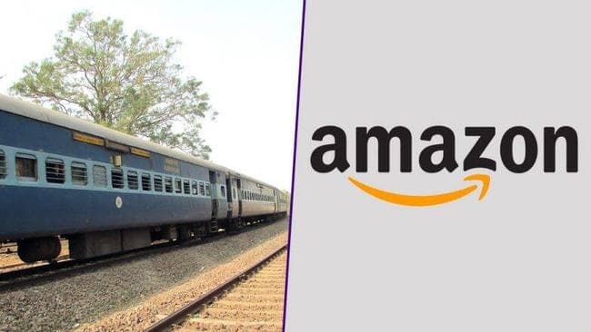रेलवे से अमेजन के माल की ढुलाई शुरू, पहुंची पहली खेप…