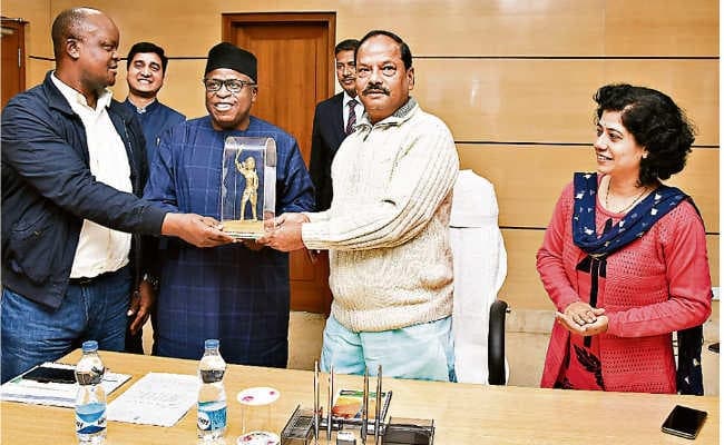 रांची : सीएम से मिला नाइजीरिया का प्रतिनिधिमंडल, हुई चर्चा