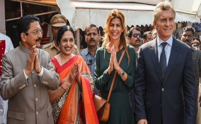 राष्ट्रपति मौरिसियो मैक्री ने कहा, भारत को ‘भविष्य के सहयोगी” के रूप में देखता है अर्जेंटीना राष्ट्रपति मौरिसियो मैक्री ने कहा, भारत को ‘भविष्य के सहयोगी” के रूप में देखता है अर्जेंटीना
