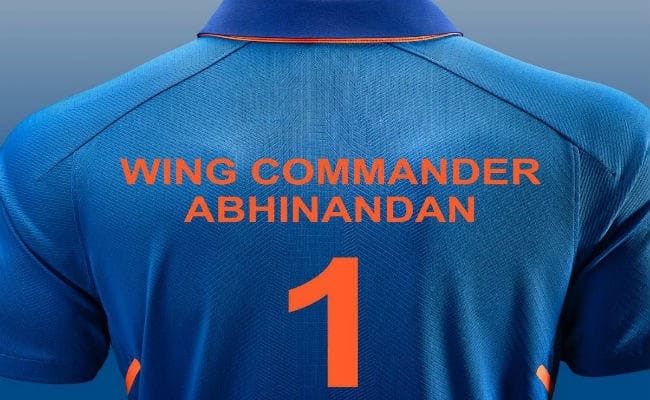 बीसीसीआई ने यह जर्सी जारी कर ”वायुवीर” का किया #अभिनंदन, फैन्स ने सराहा
