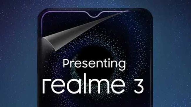 Realme 3 लॉन्च : मीडियाटेक हिलियो P70, 4230mAh बैटरी के साथ आया यह स्मार्टफोन, कीमत Rs 8999 रुपये Realme 3 लॉन्च : मीडियाटेक हिलियो P70, 4230mAh बैटरी के साथ आया यह स्मार्टफोन, कीमत Rs 8999 रुपये