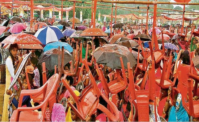 खूंटी में सीएम बोले : खूंटकटी जमीन पर होगा सिर्फ जमीन मालिक का हक