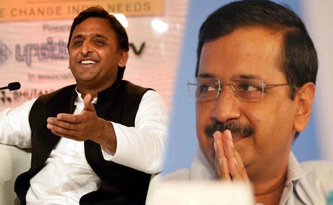 चुनाव नतीजों के बाद की रणनीति पर सीएम केजरीवाल ने की अखिलेश यादव से बात