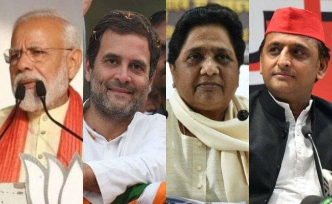 Election Result : यूपी में मोदी लहर के आगे पस्त हुआ गठबंधन, अमेठी से स्मृति ने राहुल को हराया