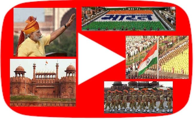 YouTube पर भी अब आप लाल किले से देख सकेंगे 73वें स्वतंत्रता दिवस का लाइव परेड, जानिये…