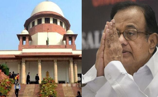 INX Media Case : हाईकोर्ट के फैसले के खिलाफ चिदंबरम की अर्जी पर सुप्रीम कोर्ट में सोमवार को सुनवाई