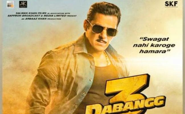 Dabangg 3 : सलमान खान ने शेयर किया चुलबुल पांडे का लुक, कहा- स्वागत तो करो हमारा