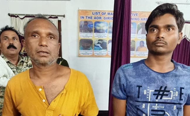 गिरिडीह व जमुई पुलिस ने हार्डकोर नक्सली तेजो मंडल को किया गिरफ्तार