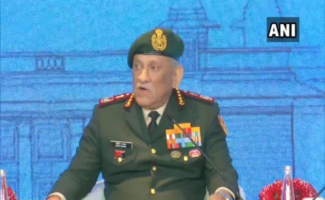 आतंकवाद के खात्मे के लिए अपनानी होगी अमेरिका की राह, चीफ ऑफ डिफेंस स्टाफ रावत ने कही ये बात