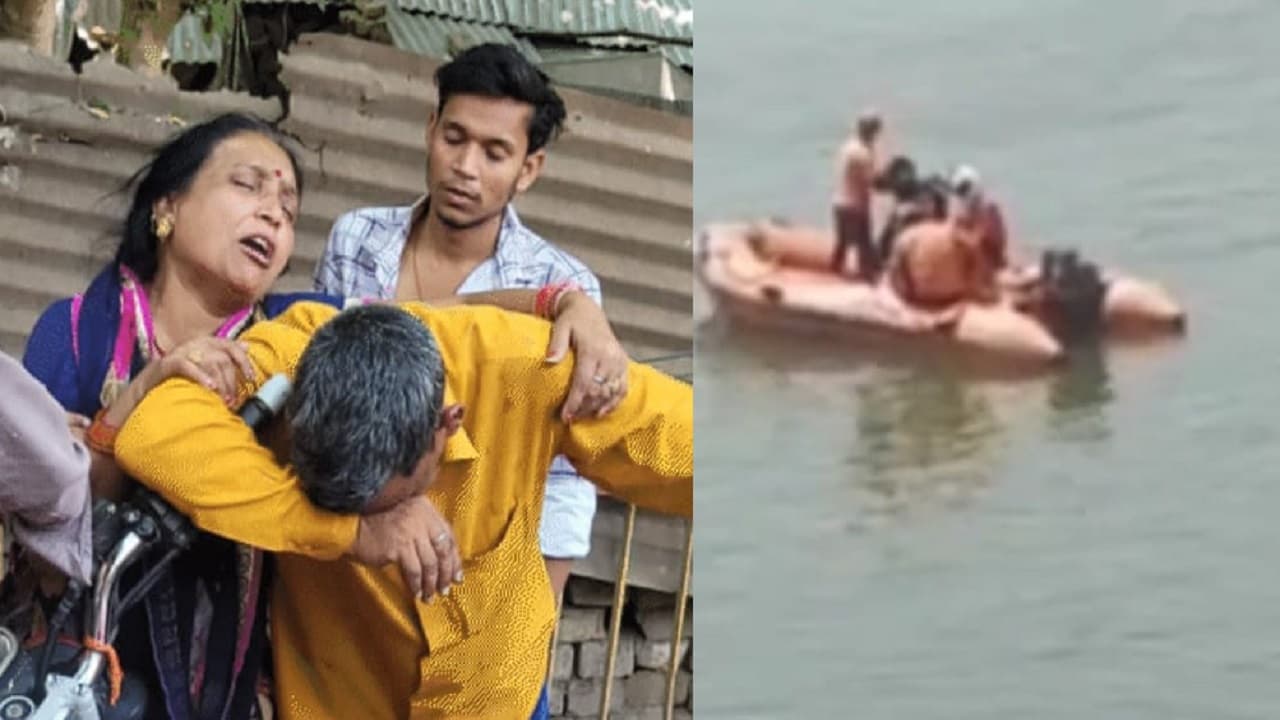 प्रयागराज: गंगा में नहाते समय RAF के जवान समेत 4 लोग डूबे, तीन शव बरामद, बेटी की तलाश जारी प्रयागराज: गंगा में नहाते समय RAF के जवान समेत 4 लोग डूबे, तीन शव बरामद, बेटी की तलाश जारी