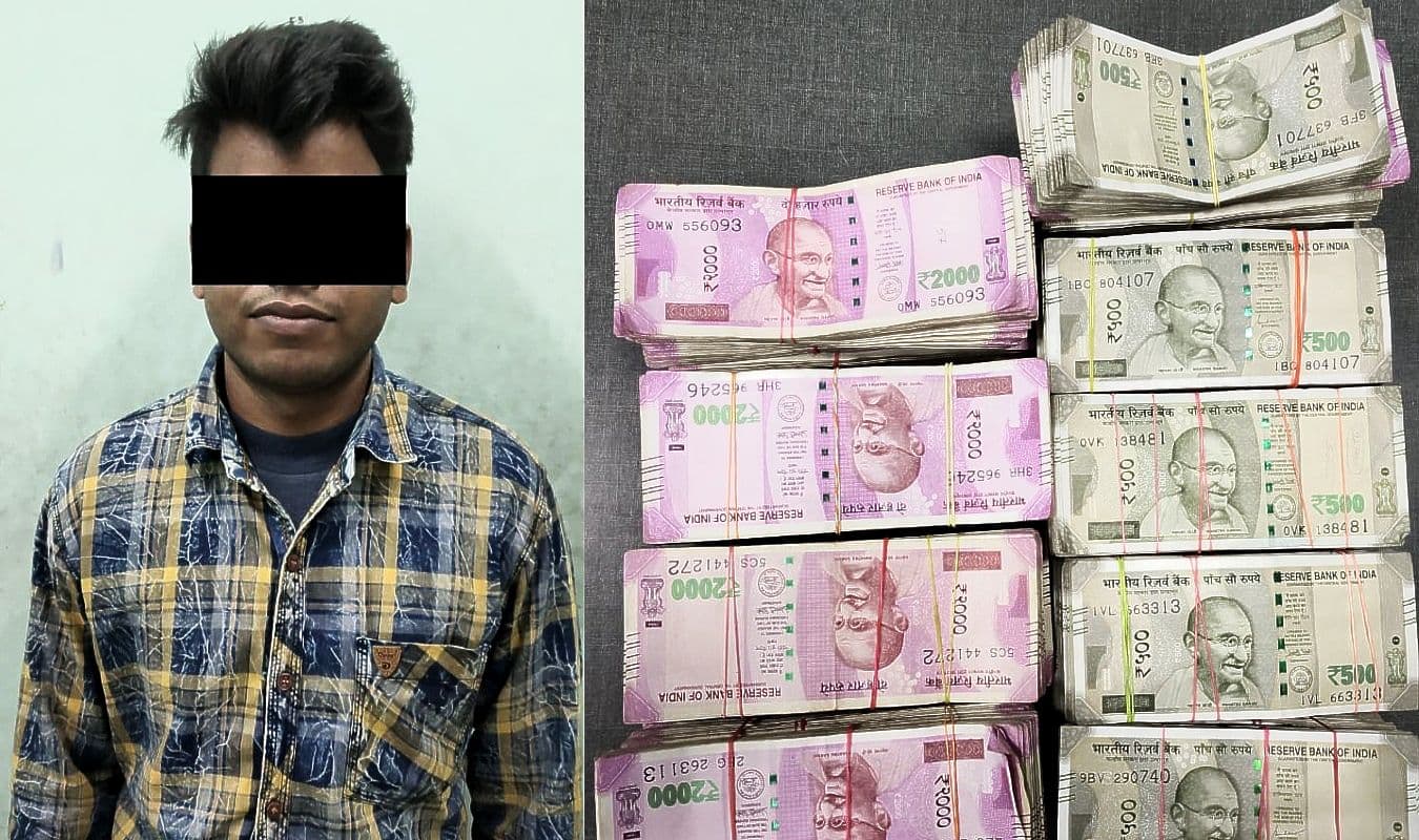 Bengal Election News: पांचवे चरण के मतदान से पहले 13 लाख रुपयों के साथ युवक गिरफ्तार, पूछताछ जारी Bengal Election News: पांचवे चरण के मतदान से पहले 13 लाख रुपयों के साथ युवक गिरफ्तार, पूछताछ जारी