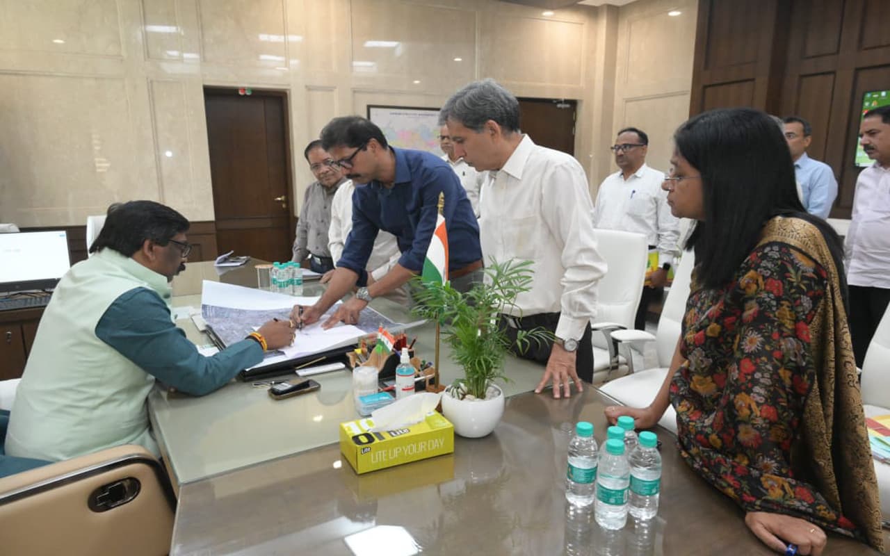 झारखंड : तय समय पर हो रांची के कांटाटोली और सिरमटोली फ्लाईओवर का निर्माण, CM हेमंत सोरेन ने दिये निर्देश झारखंड : तय समय पर हो रांची के कांटाटोली और सिरमटोली फ्लाईओवर का निर्माण, CM हेमंत सोरेन ने दिये निर्देश