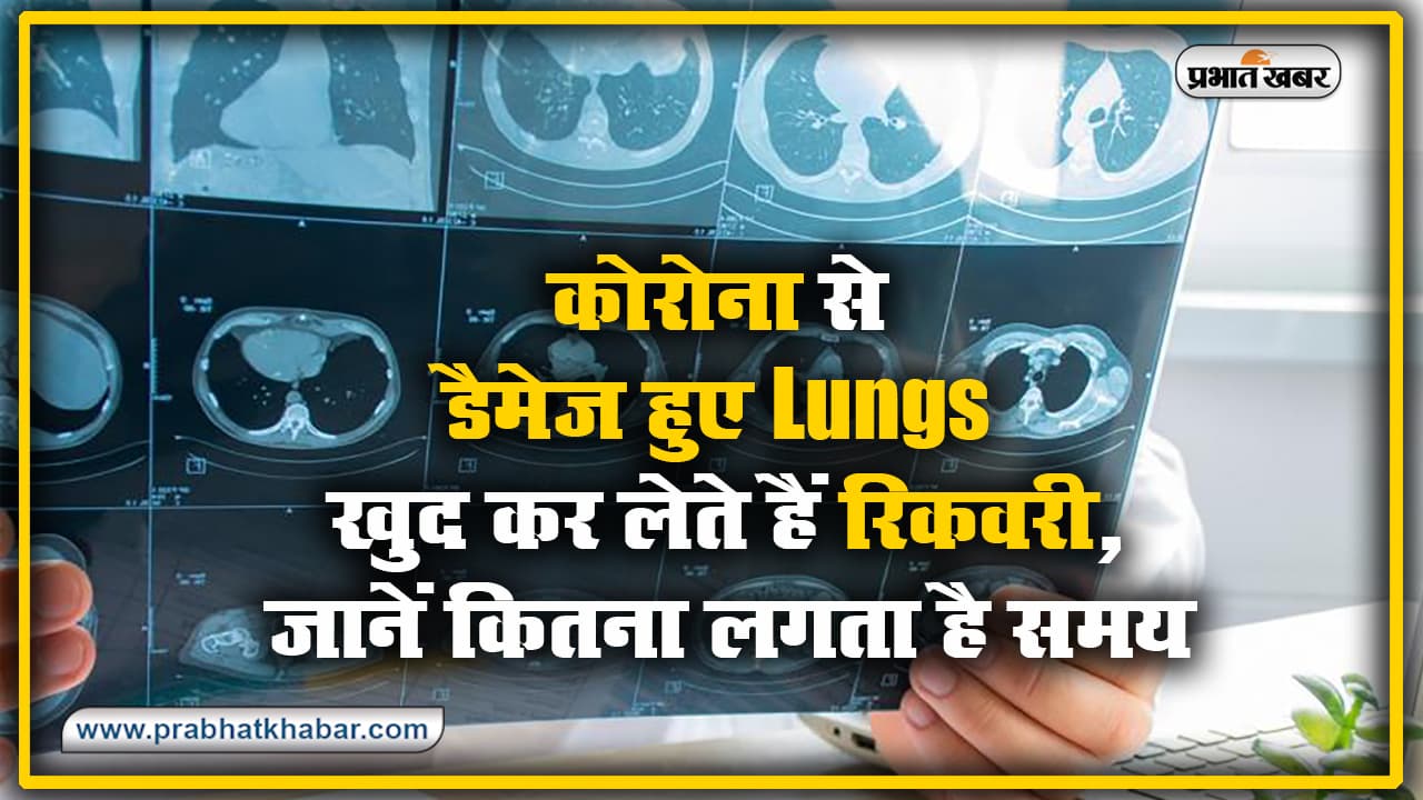 Impacts of Covid-19 : कोरोना से डैमेज हुए Lungs खुद कर लेते हैं रिकवरी, जानें कितना लगता है समय और क्या है इस रिसर्च में Impacts of Covid-19 : कोरोना से डैमेज हुए Lungs खुद कर लेते हैं रिकवरी, जानें कितना लगता है समय और क्या है इस रिसर्च में