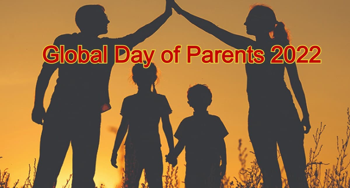 Global Day of Parents 2022:आज मनाया जा रहा है ग्लोबल डे ऑफ पैरेंट्स,जानें इस दिन का महत्व,उद्देश्य और थीम Global Day of Parents 2022:आज मनाया जा रहा है ग्लोबल डे ऑफ पैरेंट्स,जानें इस दिन का महत्व,उद्देश्य और थीम