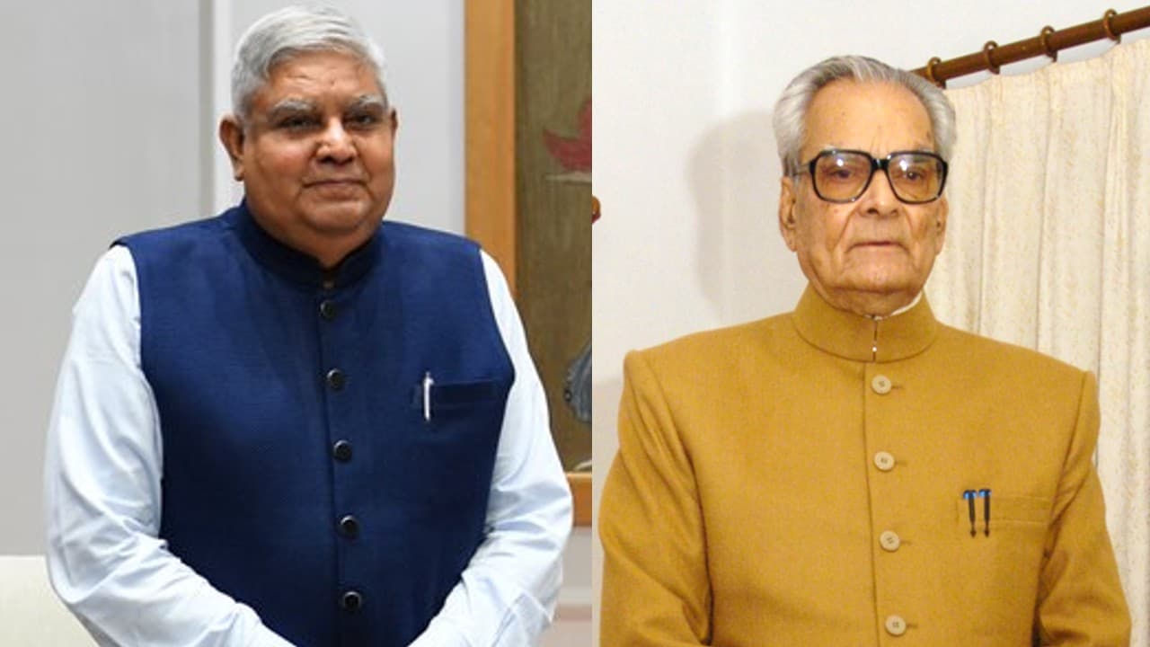 Explainer : चुनाव जीतने पर राजस्थान से दूसरे उपराष्ट्रपति होंगे जगदीप धनखड़, भाजपा ने जाटों को दिया संदेश Explainer : चुनाव जीतने पर राजस्थान से दूसरे उपराष्ट्रपति होंगे जगदीप धनखड़, भाजपा ने जाटों को दिया संदेश