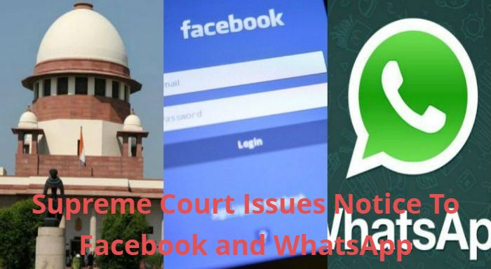 WhatsApp और Facebook को Supreme Court का नोटिस, कहा- आप होंगे Trillion Dollar की कंपनी, लेकिन लोगों की Privacy… WhatsApp और Facebook को Supreme Court का नोटिस, कहा- आप होंगे Trillion Dollar की कंपनी, लेकिन लोगों की Privacy…