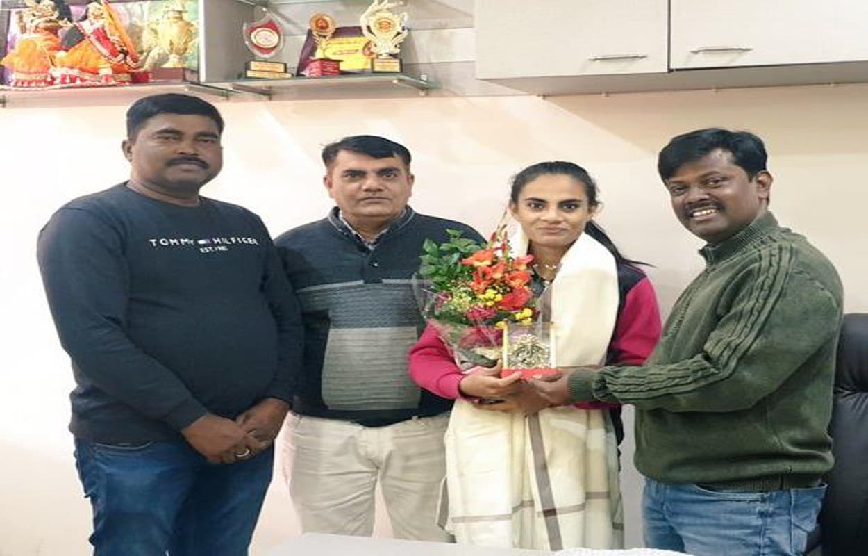 जमशेदपुर की विधि रावल फरवरी में सब जूनियर नेशनल एथलेटिक्स चैंपियनशिप में करेंगी शिरकत, मिला प्रोत्साहन जमशेदपुर की विधि रावल फरवरी में सब जूनियर नेशनल एथलेटिक्स चैंपियनशिप में करेंगी शिरकत, मिला प्रोत्साहन