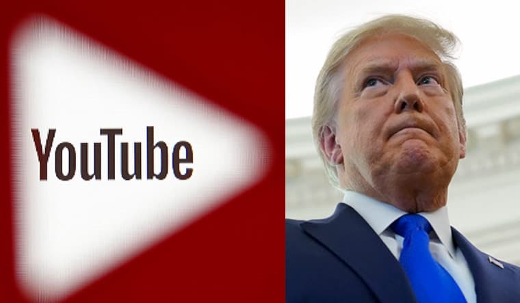 Facebook, Twitter के बाद YouTube ने भी डोनाल्ड ट्रंप को दिया झटका, वीडियो हटाए और चैनल सस्पेंड किया Facebook, Twitter के बाद YouTube ने भी डोनाल्ड ट्रंप को दिया झटका, वीडियो हटाए और चैनल सस्पेंड किया
