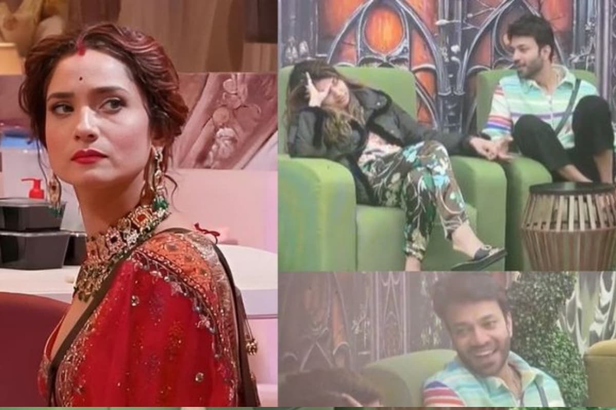 Bigg Boss 17: विक्की जैन ने बातों ही बातों में पकड़ा सना रईस खान का हाथ, अंकिता लोखंडे ने चप्पल से किया हमला Bigg Boss 17: विक्की जैन ने बातों ही बातों में पकड़ा सना रईस खान का हाथ, अंकिता लोखंडे ने चप्पल से किया हमला