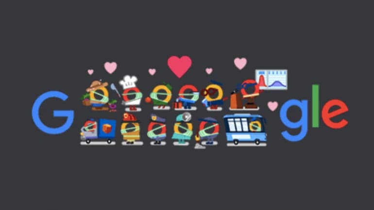Doodle बनाकर Google ने सभी Corona Warriors को किया Salute Doodle बनाकर Google ने सभी Corona Warriors को किया Salute