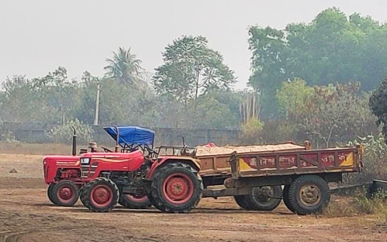 Chandana River Sand Mining Chandana River Sand Mining