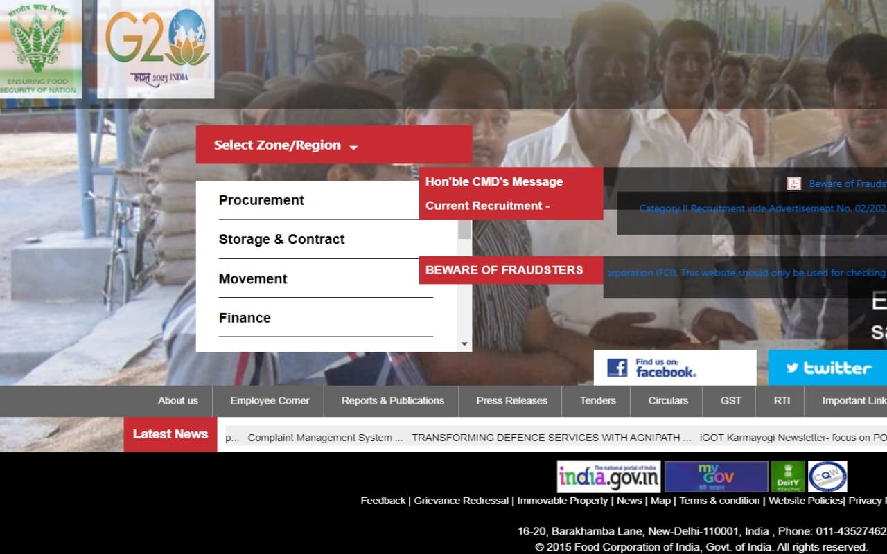 FCI Assistant Result 2023: भारतीय खाद्य निगम असिस्टेंट ग्रेड III का रिजल्ट आज, ऐसे कर सकेंगे चेक FCI Assistant Result 2023: भारतीय खाद्य निगम असिस्टेंट ग्रेड III का रिजल्ट आज, ऐसे कर सकेंगे चेक