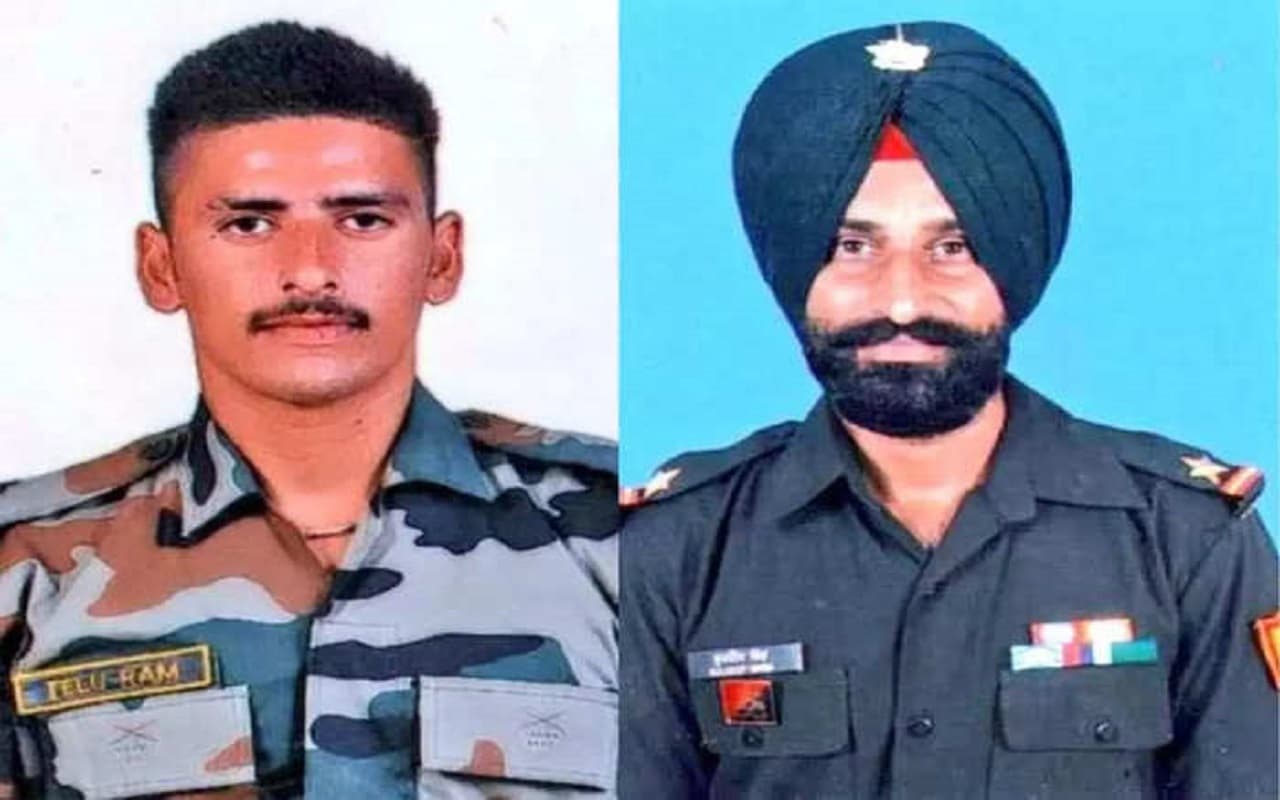 जम्मू-कश्मीर: पुंछ में आयी बाढ़ में बहे सेना के दो जवान, घंटों मशक्त के बाद बरामद हुआ शव जम्मू-कश्मीर: पुंछ में आयी बाढ़ में बहे सेना के दो जवान, घंटों मशक्त के बाद बरामद हुआ शव