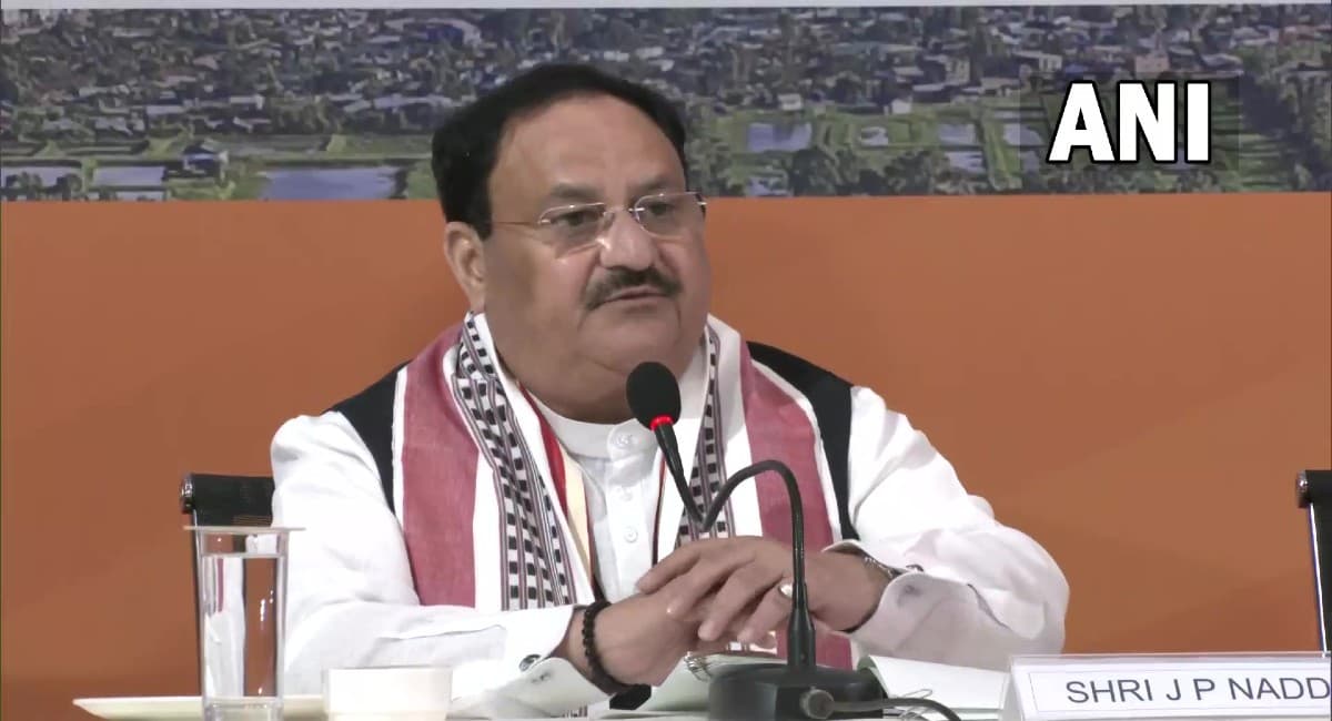 मणिपुर में लड़कियों को शिक्षा के लिए मिलेंगे 25 हजार रुपये, जेपी नड्डा ने घोषणापत्र जारी करते हुए कहा मणिपुर में लड़कियों को शिक्षा के लिए मिलेंगे 25 हजार रुपये, जेपी नड्डा ने घोषणापत्र जारी करते हुए कहा