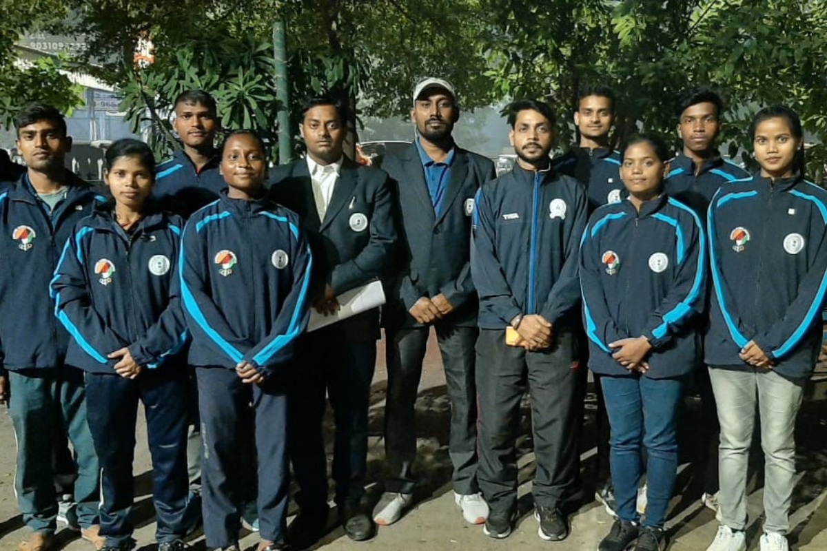 गोवा नेशनल गेम्स में भाग लेने के लिए झारखंड की मॉडर्न पेंटाथलॉन टीम हुई रवाना, अधिकारियों ने दीं शुभकामनाएं गोवा नेशनल गेम्स में भाग लेने के लिए झारखंड की मॉडर्न पेंटाथलॉन टीम हुई रवाना, अधिकारियों ने दीं शुभकामनाएं