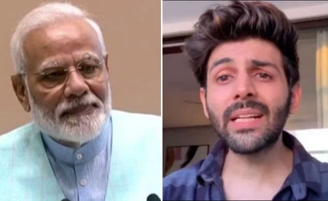 VIDEO : पीएम मोदी ने शेयर किया कार्तिक आर्यन का वीडियो, कहा- यह कोरोना का पंचनामा है…