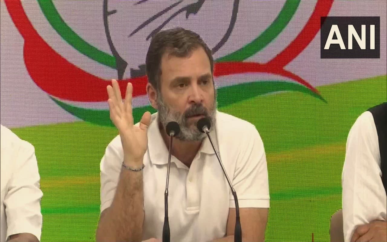 राहुल गांधी के प्रेस कांफ्रेंस की 10 बड़ी बातें, यहां जानें
