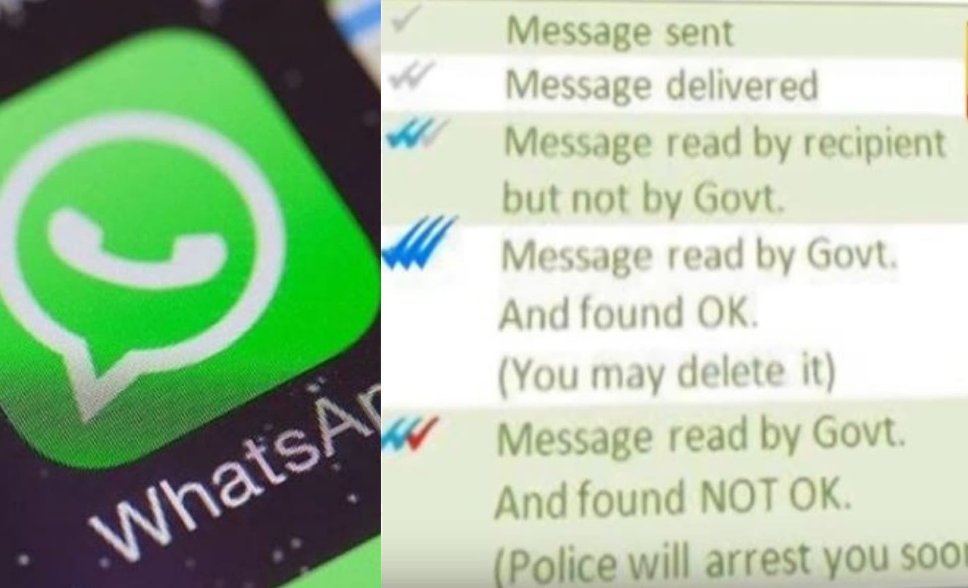 WhatsApp मैसेज पर 3 Red Ticks का क्या चक्कर है? क्या सरकार चेक कर रही है मैसेज और कॉल? WhatsApp मैसेज पर 3 Red Ticks का क्या चक्कर है? क्या सरकार चेक कर रही है मैसेज और कॉल?