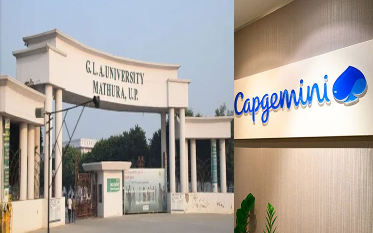 GLA को बड़ी उपलब्धि, 170 विद्यार्थी Capgemini में चयनित GLA को बड़ी उपलब्धि, 170 विद्यार्थी Capgemini में चयनित