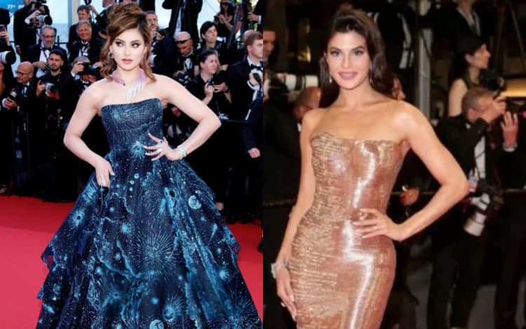 Cannes 2024: गोल्डन ड्रेस में सोने सी चमकती दिखी जैकलीन फर्नांडीज, ब्लू ड्रेस में कयामत बनकर रेड कार्पेट पर उतरीं उर्वशी रौतेला