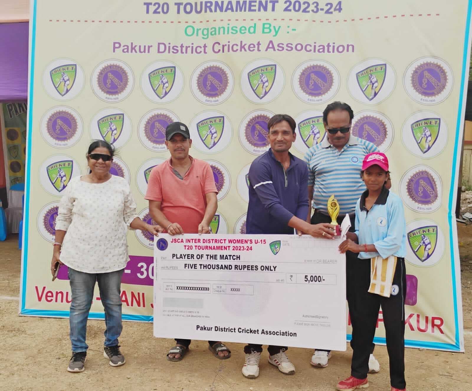 Under-15 Cricket: देवघर ने रामगढ़ को हराया, पायल ने झटके सात विकेट