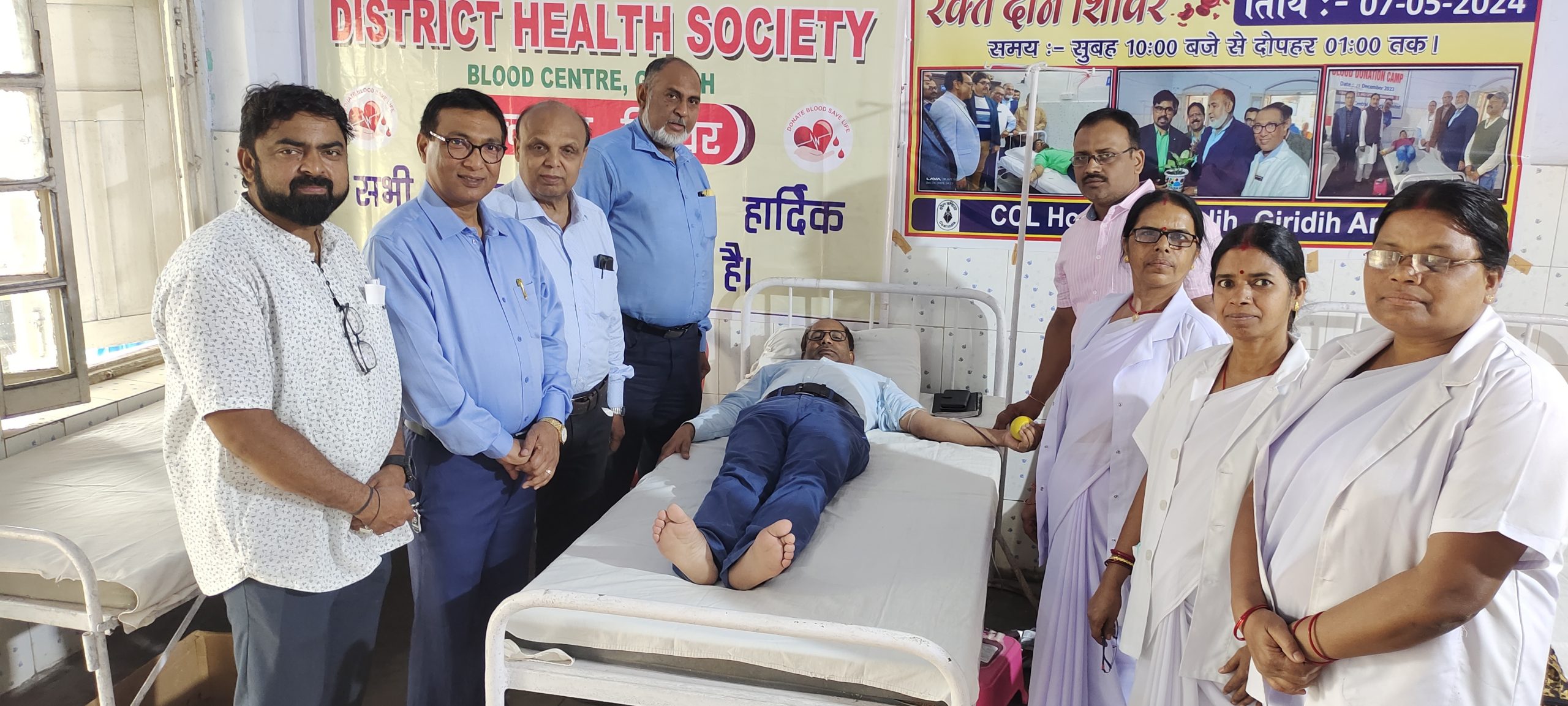 अपने जीवन में रक्तदान जरूर करें : जीएम