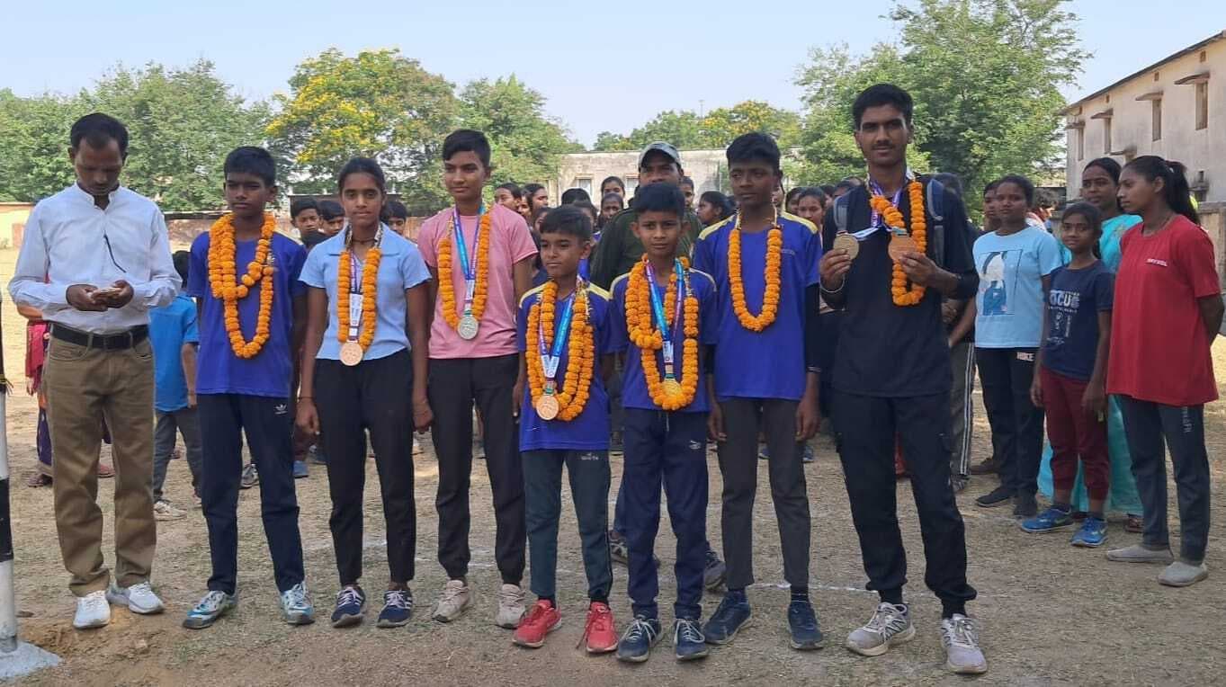 – मॉडर्न पेंथालन लेजर रन चैंपियनशिप के खिलाड़ियों का स्वागत