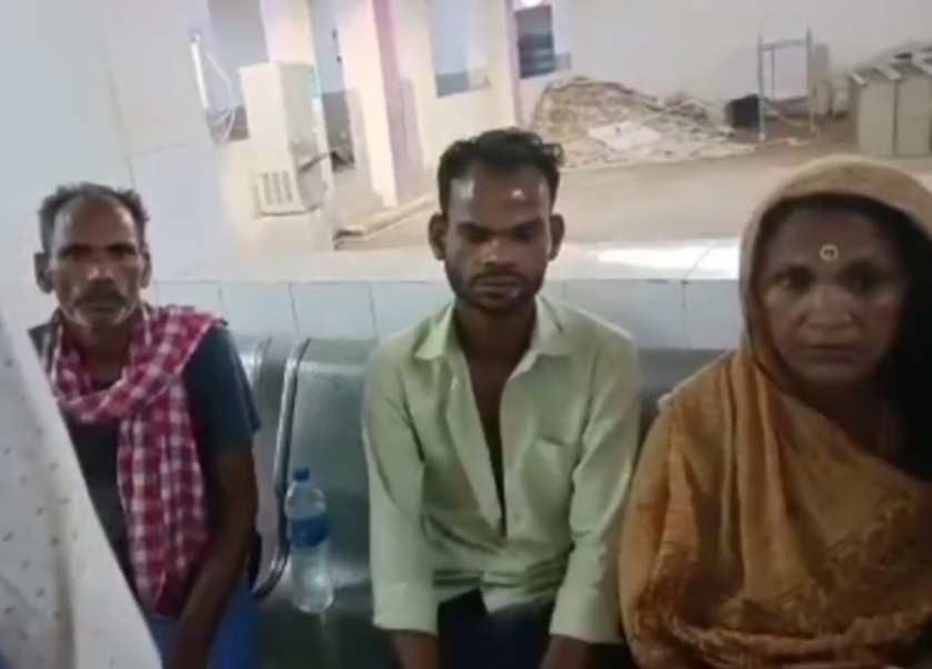 हाइवा ने यात्री बस में मारी टक्कर,चालक समेत पांच लोग हुए जख्मी