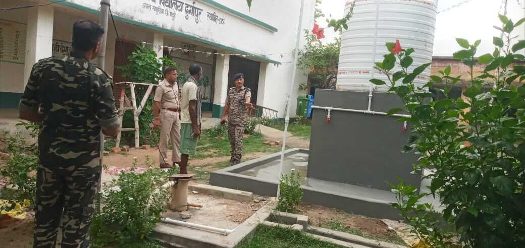 एसपी ने बूथों का निरीक्षण किया, तैयारियों का लिया जायजा