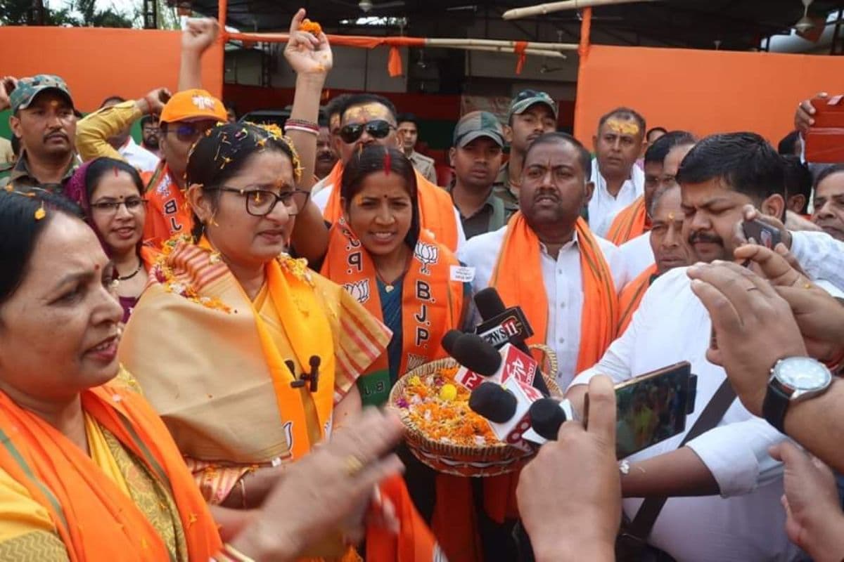 lok sabha chunav 2024 annapurna devi bjp koderma nomination lok sabha chunav 2024 annapurna devi bjp koderma nomination