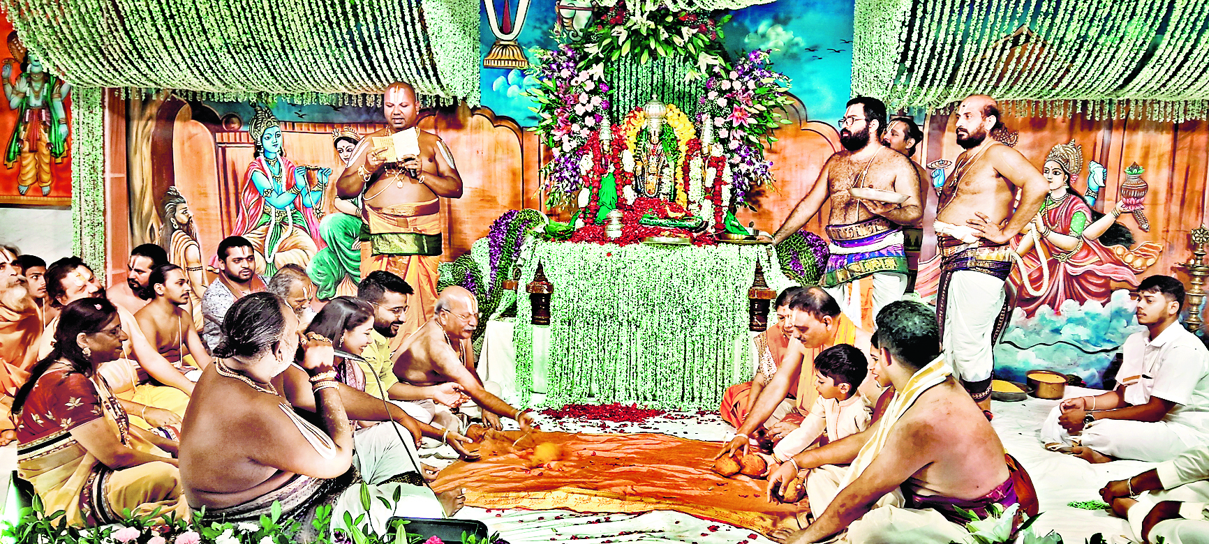 बालाजी का माता लक्ष्मी और भू-देवी से हुआ विवाह