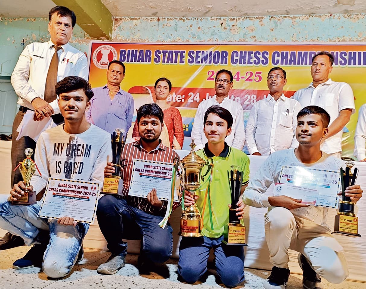 पटना के रेयान बने बिहार सीनियर शतरंज के सबसे युवा विजेता