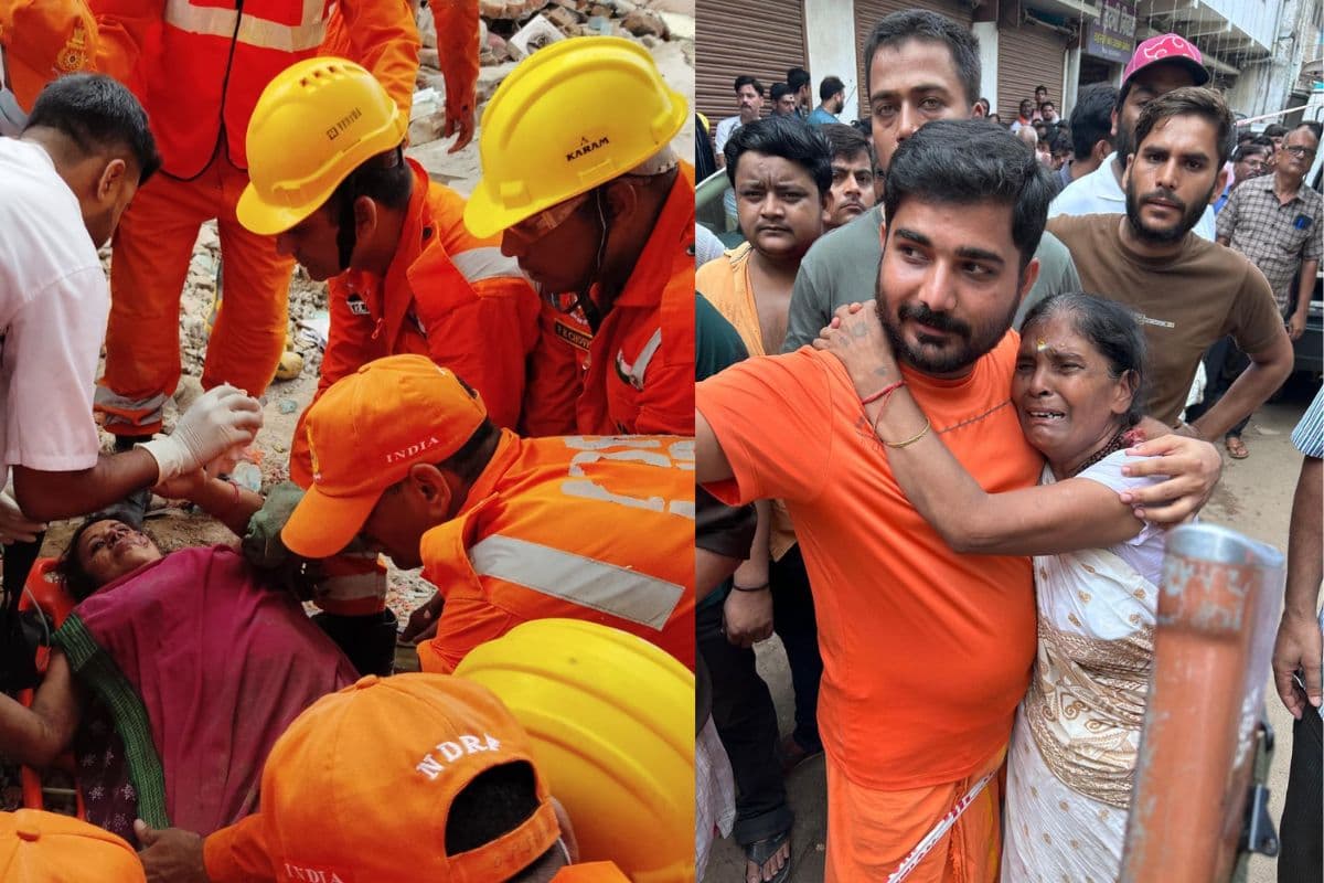 Deoghar Building Collapse: देवघर में इमारत गिरने के बाद मची चीख-पुकार, रेस्क्यू में जुटी एनडीआरएफ की टीम