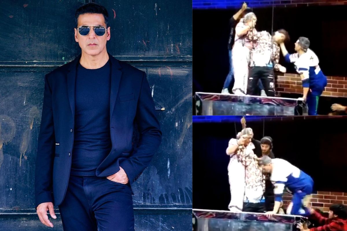 Akshay Kumar ने कपिल शर्मा शो के सेट पर हवा में बेहोश व्यक्ति की बचाई जान, देखें VIDEO