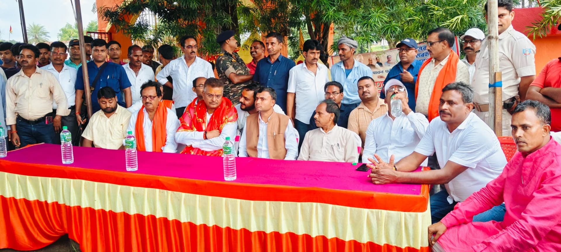 पेटो में इच्छापूर्ति धाम ट्रस्ट प्रबंधन समिति ने मनायी जन्माष्टमी