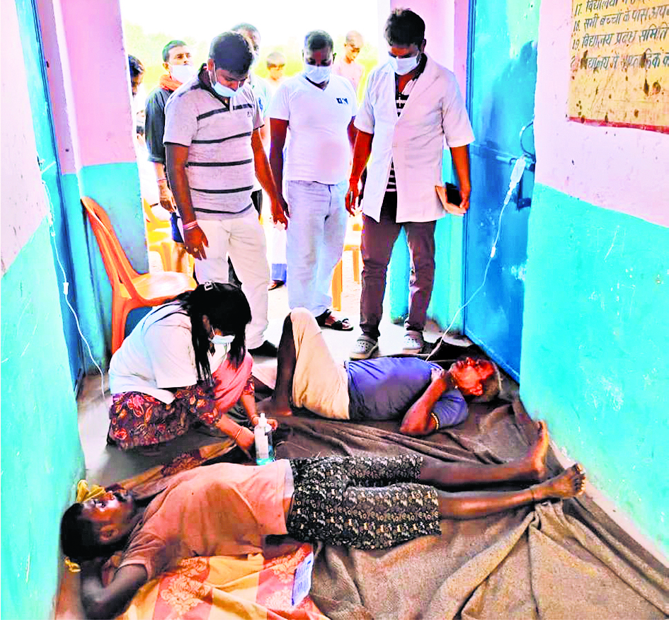 कोचस में डायरिया से 40 से अधिक लोग आक्रांत